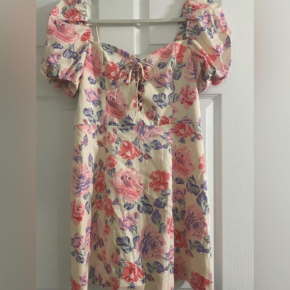 Zara floral dress
